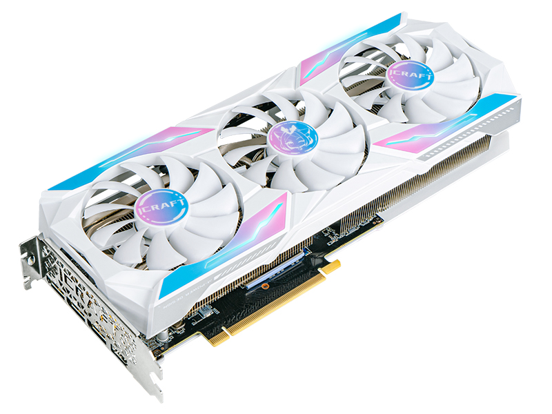 Maxsun GeForce RTX 3070 iCraft OC 8G非lhrグラフィックカード