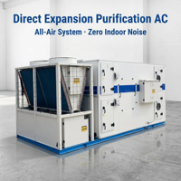 Unité de climatisation compacte OEM pour salle blanche 12-360 kW avec compresseur scroll, filtre HEPA H14 multi-filtres, automatique, R-410A, pour usine