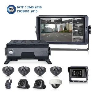 Voertuig Mobiele Dvr Fabrikanten 1080P Full Hd 8ch 3G 4G Gps Wifi Schoolbus Auto Mobiele Dvr 4/8 Kanaals Mobiele Dvr Kit