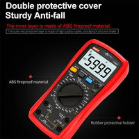 UNI-T UT890C UT890D Plus Multitester Digital 6000-Count untuk Kelistrikan AC/DC NCV DMM Kapasitor Amperemeter Voltmeter Bersertifikasi CE/FCC