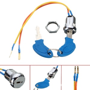 Verrouillage de commutateur de clé d'allumage bleu pour Mini <span class=keywords><strong>Moto</strong></span> Pocket Dirt Bike ATV cyclomoteur Go Kart Scooter Super Pocket Dirt Bike <span class=keywords><strong>Quad</strong></span> cyclomoteur Scooter - Product Image 6