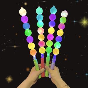Led phát sáng đầy màu sắc đường bầu huỳnh quang dính nhựa buổi hòa nhạc cổ vũ đạo cụ trẻ em nhấp nháy ánh sáng lên đồ chơi Wands gậy - Product Image 3
