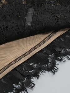 <span class=keywords><strong>Abito</strong></span> da Sera Nero in Pizzo con Collo <span class=keywords><strong>Halter</strong></span>, Vestito <span class=keywords><strong>Lungo</strong></span> Aderente per Feste, <span class=keywords><strong>Abito</strong></span> Elegante di Lusso - Product Image 6