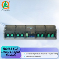Module de sortie à 16 relais Oshangming avec interface RS485 Lora Modbus RTU 12V/24V, relais ouvert simple 50A pour PLC