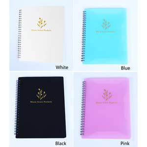 Classeur pour feuilles de musique Classeur pour feuilles de musique Dossier créatif pour changement de spectre Format lettre A4 Dossier pour feuilles de musique double face - Product Image 2