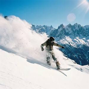 Venta Directa de Fábrica, Esquís Dobles Freestyle de Nivel Inicial para Hombres Adultos, para Snowboard en Invierno - Product Image 5