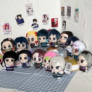 100 styles, figurine en peluche 3D kawaii de 10 cm, peluche Blue Lock, Card Captor Sakura, <span class=keywords><strong>Haikyuu</strong></span>, Mashle, pendentif, porte-clés en peluche d'anime - Product Image 3