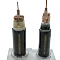 Cable de Alimentación Industrial Personalizado de Bajo Voltaje WDZAN-YJY-4*70+1*35 con Núcleo de Cobre XLPE, Bajo Humo, Libre de Halógenos, Retardante de Llama