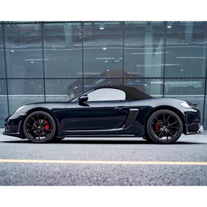 Per <span class=keywords><strong>Porsche</strong></span> 718 981 solo la vendita calda C stile aspetto aggiornamento lato lato labbro C stile vera fibra di carbonio gonna laterale nuovo di zecca - Product Image 6