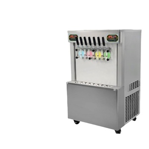 Automatic Commercial <b>Ice</b> <b>Cream</b> <b>Machine</b> for Milkshake Noodle Tray Multi-Flavor Bath Yogurt Mixed Soft <b>Ice</b> <b>Cream</b> - Product Image 1