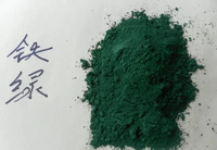 Colorant vert pour ciment à l'oxyde de fer pour la peinture de bâtiment et le béton