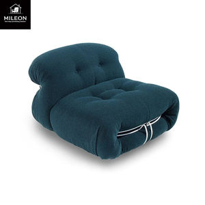 Canapé modulaire nordique adapté aux appartements, hôtels, halls et salons, canapé en denim confortable, moderne et minimaliste - Product Image 6