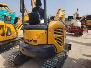 Komatsu PC35MR Second-Hand 3.5T Mini Crawler Excavator Japan-Made Komatsu Engine Motor Small Tractor Digger - Product Image 5