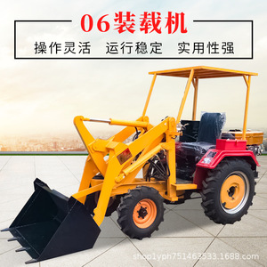 รถตักล้อยางขนาดเล็ก HaoHong 25 แรงม้า เครื่องยนต์ดีเซล สำหรับงานก่อสร้างในฟาร์มและการขนย้ายวัสดุก่อสร้าง - Product Image 4