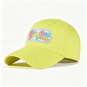 Gorra de Béisbol Personalizada con Diseño Deportivo Multicolor y Patrón de Frutas Bordado en 3D, Estilo Oxford Dobby - Product Image 1