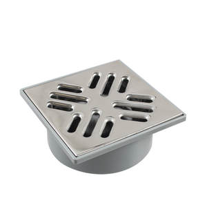 WaiiHO 032 - Drenaje de Piso Cuadrado Moderno de Acero Inoxidable 304, Filtro Antiobstrucción, Fácil Instalación, Acabado Pulido y Electrochapado - Product Image 2