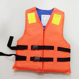 Chaleco Salvavidas para Adultos, Chaleco de Flotabilidad de Tela Oxford para Trabajo Marino, 75N Reflectante, para Rafting, Surf y Natación - Product Image 2