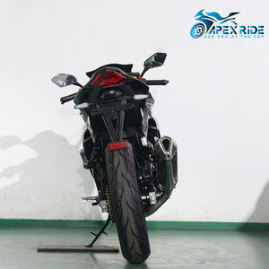 Moto sportive Apex Ride R3 200cc, refroidissement par air, freins à disque doubles, jantes en alliage de 17 pouces, pneus tubeless, 120 km/h, motos sportives - Product Image 2