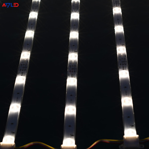 Barre LED étanche CCT rétroéclairée à grille, 3030, 12 LED/m, 10W, 178 °   Barre de LED en aluminium 24V IP67 IP20, barre de lumière LED pour plafond - Product Image 4