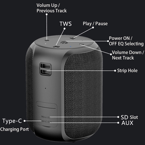 CE FCC ROHS <span class=keywords><strong>Bluetooth</strong></span> Loa Không Dây Chất Lượng Cao Âm Thanh Chuyên Nghiệp Loa Cho Xe Hơi - Product Image 6