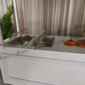 Chariot à bonbons en métal personnalisé Chariot mobile sur roues avec boîte à lumière LED - Product Image 5