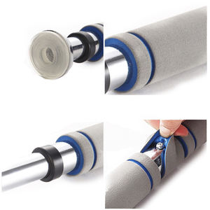 Barra per trazioni per l'allenamento della forza della porta barra per trazioni con meccanismo di bloccaggio della larghezza regolabile per allenamenti della parte superiore del corpo a casa - Product Image 5