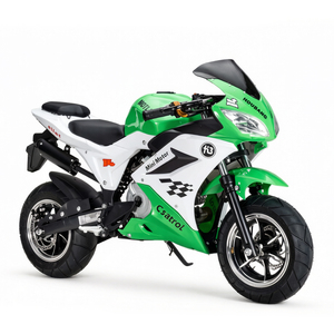 Mini moto de poche SC60cc 60cc 4 temps à essence refroidie par air pour motocross et conduite en extérieur, avec démarrage et allumage pratiques pour une utilisation fluide - Product Image 1