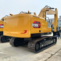 Excavatrice sur chenilles haute performance SY245H, excavatrice de 25 tonnes, pelleuse à haute efficacité
