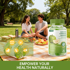 Органическая чистая Гарциния камбоджия, мармеладки, витамин HCA <span class=keywords><strong>6</strong></span> в 1, травяная добавка, помогает снизить вес и энергию - Product Image 3