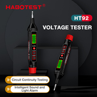 HABOTEST HT92 Electric test Equipment AC Voltage Detector Tester Pen AC DC 12 - 300V with Screwdriver
