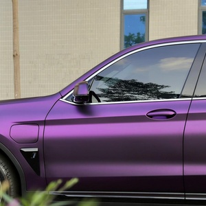 Ultra Matte 1.52*18 Metre Purple Red Sticker Self-Adhesive Car Wrap Vinyl Films for Exterior Decoration - Product Image 4