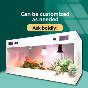 Customizable Rectangle Reptile <strong>Incubator</strong> PVC Breeding Box Turtle Lizard Hedgehog Gecko Snake ZBKJ Brand All Seasons Use Custom - Product Image 1