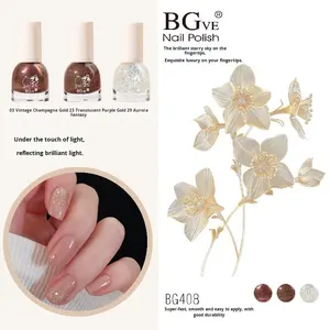 <span class=keywords><strong>Esmalte</strong></span> de Uñas <span class=keywords><strong>al</strong></span> por Mayor, 10 ml, Rosa Nude, a Base de <span class=keywords><strong>Agua</strong></span>, No Tóxico, Alto Brillo, Sin Horno, Micropegamento, Secado Rápido, Blanqueador, DIY Diamante - Product Image 5