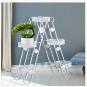 Meuble de salon de style moderne avec support à fleurs 36906-109/110/111/112/113/114 - Product Image 1