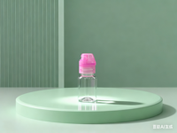 Botella de Plástico con Gotero de 15 ml con Tapa de Rosca para Pegamento de Pestañas, Esmalte de Uñas, Champú y Loción, Botella Exprimible de PET