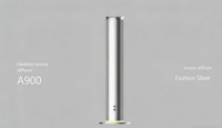 Diffuseur d'aromathérapie intelligent de luxe en gros, nouveau modèle 2026, 100 ml, écologique, alimenté par batterie, en alliage d'aluminium