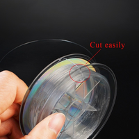 Fil monofilament TUOLI 100m 0.8 # -8.0 #   Fil de pêche en nylon Mainline Tippet pour la pêche à la carpe, super résistant, pour la pêche au ling