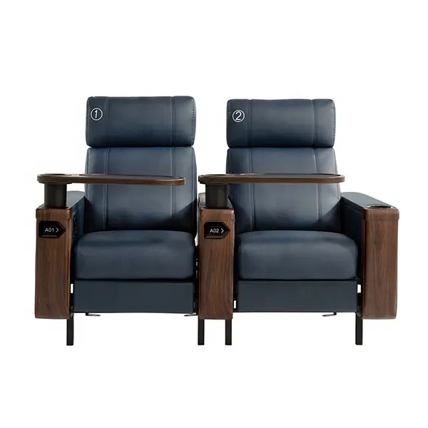 LEADCOM 813B Luxury Vip Theater Cinema Chair Sofa Recliner Movie Theater Recliner Seat Manufacturer