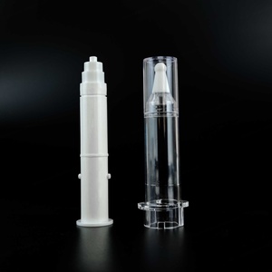 Botella Cosmética sin Aire en Forma de Jeringa de Color Blanco de 5 ml, 10 ml y 20 ml para Crema de Ojos, Tubo de Inyección, Botella Cosmética tipo Jeringa - Product Image 3