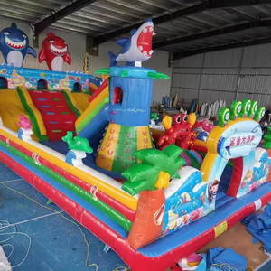 Château sautant gonflable personnalisé de grande pièce de vente chaude commerciale videur gonflable combiné pour la <span class=keywords><strong>location</strong></span> de partie - Product Image 1