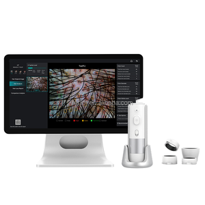 Analisi Multi-lingua dei capelli grigio nuvola e rilevatore di densità del follicolo pilifero AI rapporti di intelligenza macchina dell'analizzatore del cuoio capelluto - Product Image 3