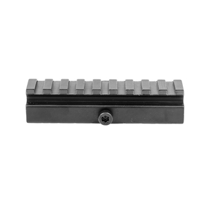 ขาตั้งปืนแบบปลดเร็ว 95 มม. 9 ช่อง ผลิตจากอลูมิเนียมอัลลอยด์ CNC ขนาด 20/21 มม. สีดำด้าน อุปกรณ์เสริมสำหรับการยิงปืนกลางแจ้ง - Product Image 6
