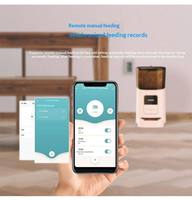 P004 Comedero Inteligente para Mascotas con WiFi, Dispensador Automático de Comida para Perros y Gatos de 6L, con Temporizador de Alimentación Remoto por Aplicación, Diseño Moderno y Resistente