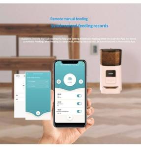P004 WiFi Smart Plastic Modern Pet Feeder 6L Dispenser Makanan Kucing Anjing Otomatis dengan Pengatur Waktu Makan Jarak Jauh via Aplikasi Solid - Product Image 2