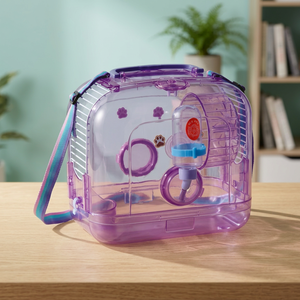 Jaula y Transportador de Plástico 721 para Gerbillas y Animales Pequeños - Product Image 3