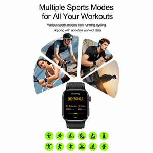 Reloj Inteligente S105 2026, Último Modelo, con Monitorización Diaria de la Presión Arterial, Actividad Cardíaca, Estado de Ánimo, Informe de Bienestar con IA, para Personas Mayores - Product Image 5