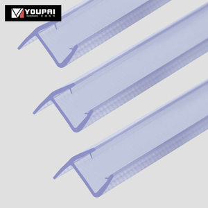 Bande d'étanchéité en caoutchouc PVC Silicone en forme <span class=keywords><strong>de</strong></span> T Durable moderne personnalisé haut <span class=keywords><strong>de</strong></span> gamme pour <span class=keywords><strong>joint</strong></span> <span class=keywords><strong>de</strong></span> <span class=keywords><strong>porte</strong></span> en verre <span class=keywords><strong>de</strong></span> <span class=keywords><strong>cabine</strong></span> <span class=keywords><strong>de</strong></span> <span class=keywords><strong>douche</strong></span> <span class=keywords><strong>de</strong></span> salle <span class=keywords><strong>de</strong></span> bain - Product Image 1