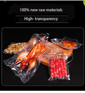 Mini Bolsa de Plástico Transparente PET+PE Mylar, Impresa en Huecograbado, 80 micras de Grosor, Sellada al Vacío, a Prueba de Humedad, para Sushi y Alimentos para Mascotas - Product Image 6