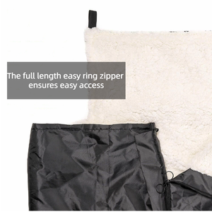 windproof warm wheelchair <strong>blanket</strong> <strong>fleece</strong> <strong>lined</strong> waterproof wheelchair cover cosy double layer wheelchair <strong>blanket</strong> - Product Image 5