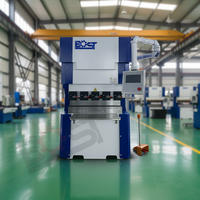 Presse plieuse électrique BOST de petite taille 1m 1,5m 2000mm, machine de pliage de tôles entièrement servo, mini presse plieuse CNC automatique